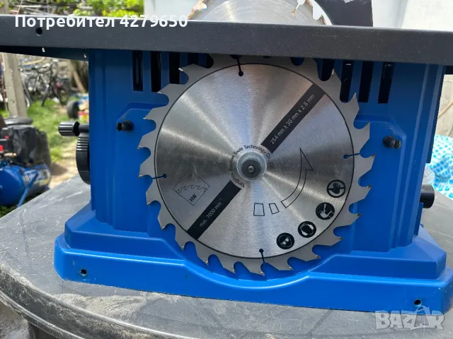 Стационарен цирколяр, снимка 6 - Циркуляри - 50396866