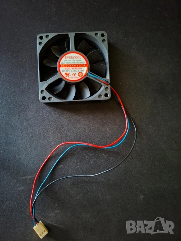 Охлаждане за компютър Evercool 70x70x15mm, снимка 3 - Други - 54246429