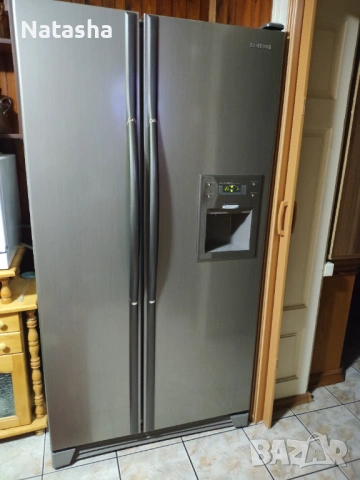 хладилник с фризер , американски тип, снимка 5 - Хладилници - 53101220