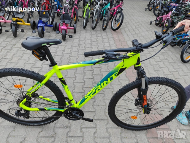 SPRINT Велосипед 29" MAVERICK жълт, снимка 3 - Велосипеди - 53918385