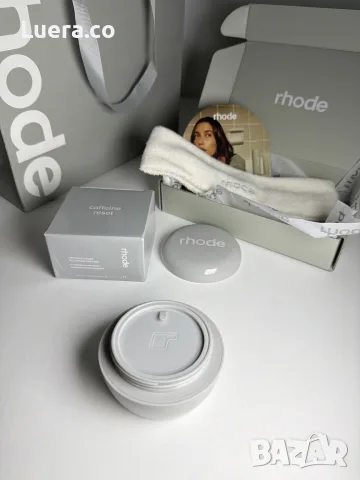 Rhode Caffeine Reset оригинална крем маска за лице с кофеин Sculpting Cream Mask против подпухналост, снимка 9 - Козметика за лице - 56138933