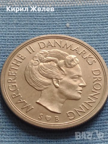 Монета 5 крони 1976г. Дания Маргрет втора за КОЛЕКЦИОНЕРИ 40425, снимка 6 - Нумизматика и бонистика - 42697298