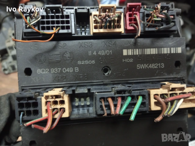комфорт модул VW, SKODA, SEAT Siemens 5WK48213 , 6Q2937049B, снимка 3 - Части - 53915780