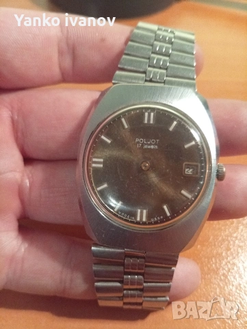 Poljot ръчен часовник, снимка 4 - Антикварни и старинни предмети - 54000329