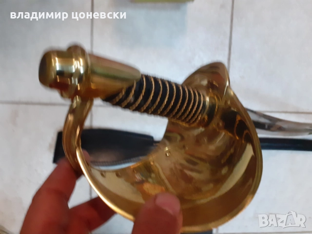 Американска морска сабя,палаш,рапира,шпага,кортик, снимка 3 - Антикварни и старинни предмети - 52307811