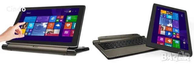 12" Touchscreen Laptop Tablet Medion Akoya Тъчскрийн Лаптоп, снимка 2 - Лаптопи за работа - 49993419