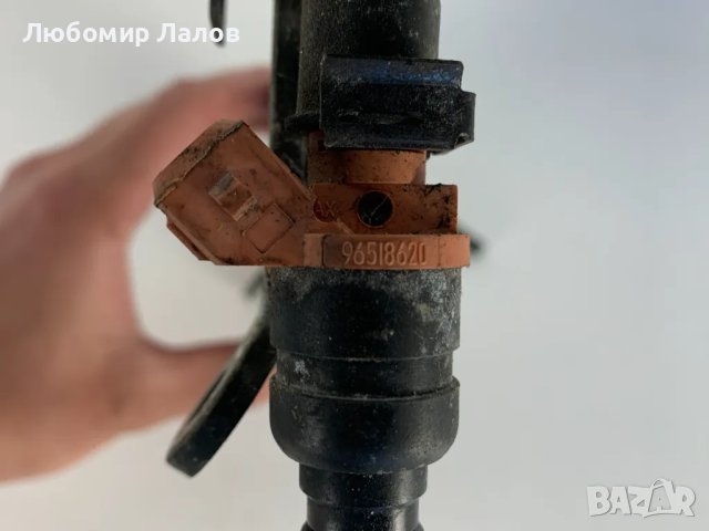 Горивна рейка с дюзи Chevrolet Matiz (98-04) 1.0i 4цилиндъра 96518620, снимка 4 - Части - 50145641