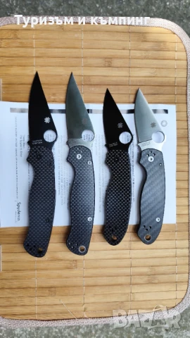 Spyderco Paramilitary 2 CARBON / Paramilitary 2 CARBON, снимка 4 - Ножове - 44499023