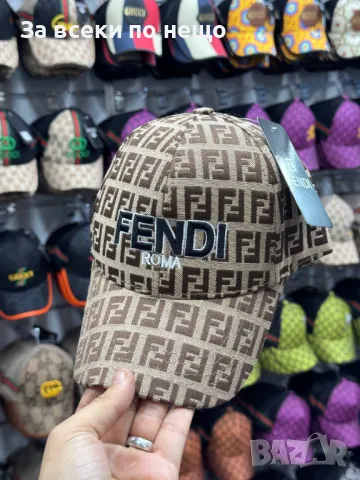 Fendi🧢Burberry🧢Gucci Унисекс Шапка С Козирка🧢Дамска Шапка🧢Мъжка Шапка Код D1843, снимка 4 - Шапки - 49147324