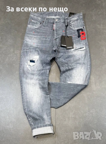 DSQUARED2 Мъжки Дънки С Накъсан Ефект Код Mens P.219, снимка 2 - Дънки - 53921965