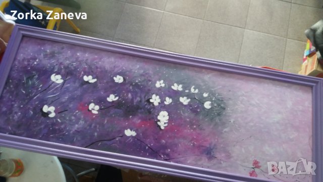 Картина с рамка,96/36 см., снимка 2 - Декорация за дома - 38471741