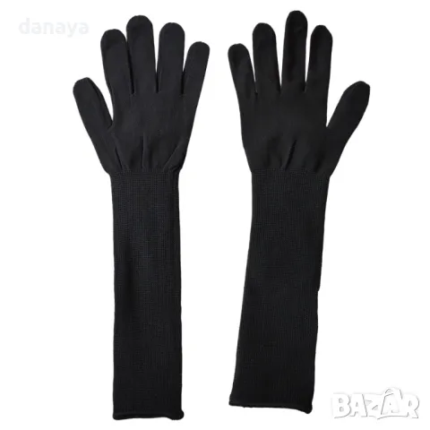 5218 Дълги ръкавици с кости на скелет, 38 см, снимка 5 - Други - 47292026