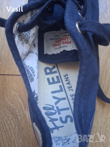 Pepe jeans гуменки 35 размер момче, снимка 6 - Детски маратонки - 54320021