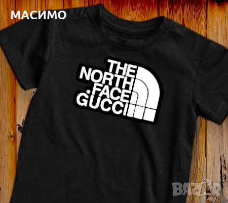 The North Face Gucci , Маркова тениска , черни тениски маркови, Гучи, снимка 3 - Тениски - 44797908