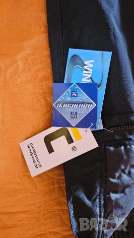 Работен зимен панталон топлозащитен нов размер L, черен цвят, снимка 6 - Панталони - 50582952