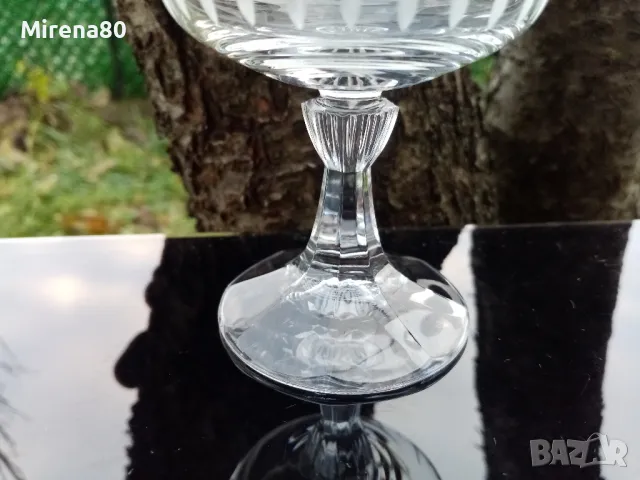 * Zwiessel * - кристални чаши за ракия, ликьор - 5 бр., снимка 4 - Чаши - 48312266