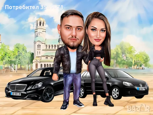 Изработка на дигитални карикатури, снимка 3 - Разпространители на рекламни материали - 49167991