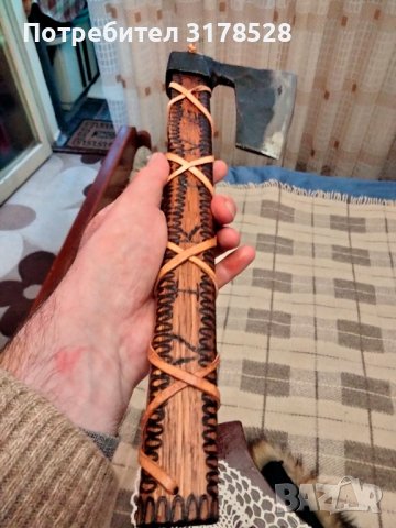 Брадва Викинг ръчна изработка , снимка 3 - Други ценни предмети - 38276012