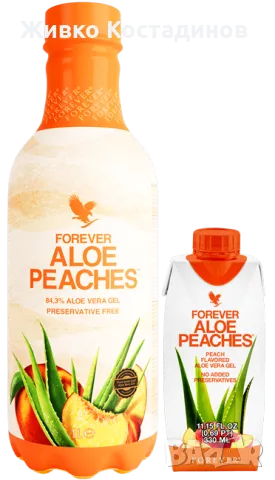 Forever Aloe Peaches Алое и праскови, снимка 1 - Други - 48226146