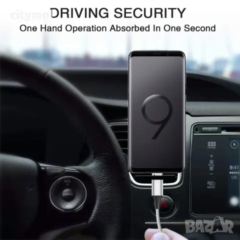 Магнитен кабел за зареждане, найлонова оплетка, USB към Type C и Micro USB, снимка 5 - Кабели и адаптери - 49307156