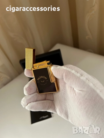 S.T. Dupont Ligne 2 Padron – запалка с два пламъка, снимка 4 - Запалки - 52636400