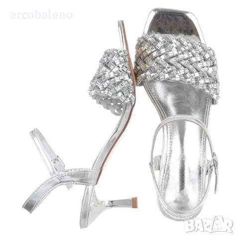 Елегантни дамски сандали на ток, 3цвята , снимка 9 - Сандали - 50944245