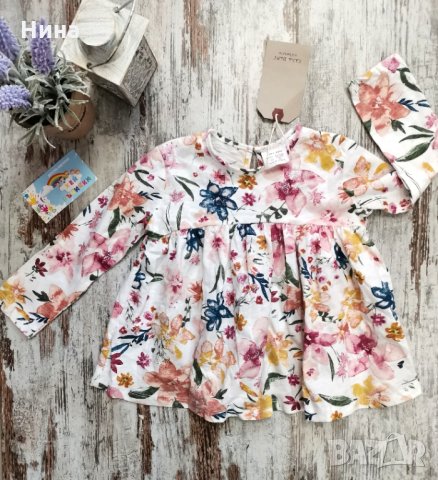 Зара туника, снимка 2 - Бебешки блузки - 31977192