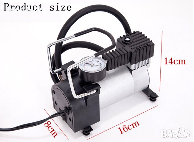 Преносим Въздушен компресор 965 KPA, снимка 3 - Аксесоари и консумативи - 42314165