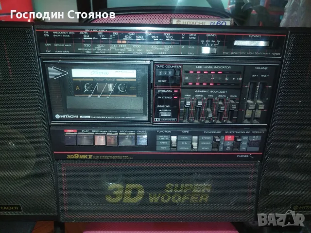 HITACHI TRK 3D9 MK II , снимка 6 - Радиокасетофони, транзистори - 55879447