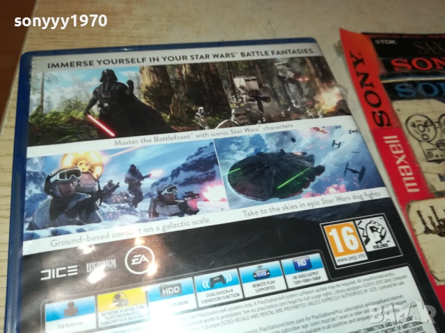 SONY PS4 GAME STAR WARS BATTELFRONT 0510251811, снимка 12 - Игри за PlayStation - 51953613