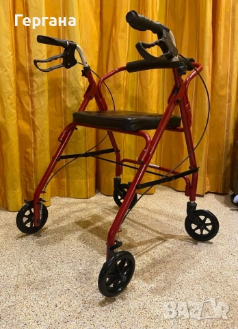 Проходилка Ролатор за възрастни- 100 кг, снимка 2 - Ролатори - 52795932