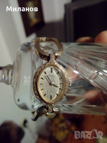 Seiko стар дамски механичен часовник, снимка 6 - Колекции - 34045694