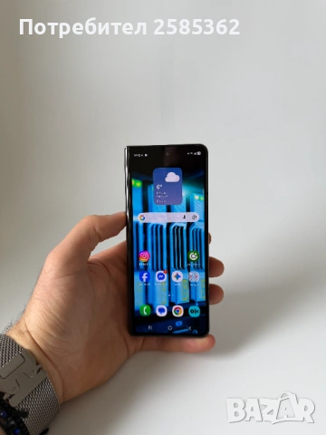 Samsung Galaxy Z Fold 5 512 Gb Phantom Black | Перфектно състояние |, снимка 2 - Samsung - 54016935