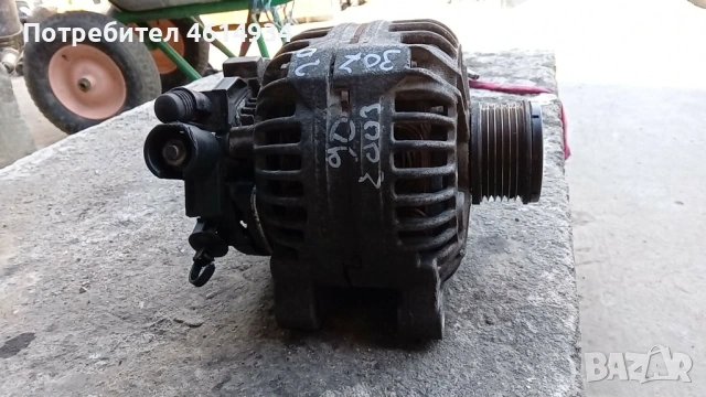 Динамо за Пежо 307 SW 2000 дизел 90к.с 2003г , снимка 3 - Части - 54243533