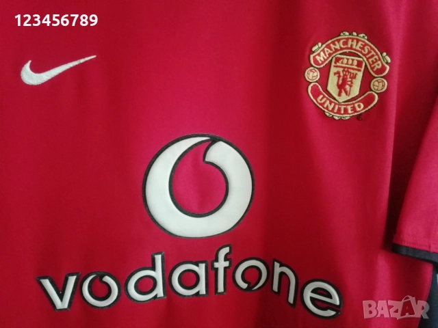 Manchester United Roy Keane Nike оригинална тениска фланелка Манчестър Юнайтед Рой Кийн , снимка 5 - Тениски - 52041257