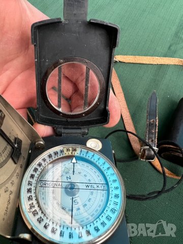 Продавам немски военен компас от войната, снимка 6 - Други ценни предмети - 40207076