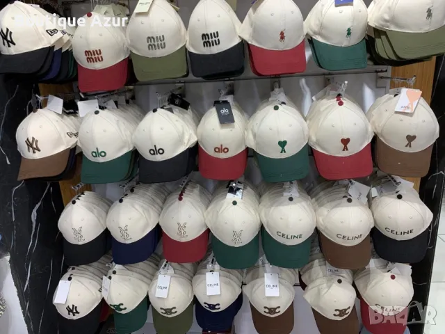 шапки с козирка loewe miu miu alo polo ami ysl saint laurent celine 