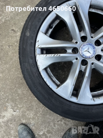 17 цолови алуминиеви джанти за Мерцедес Е класа, снимка 9 - Гуми и джанти - 52537327