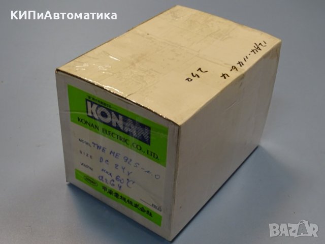 магнет вентил KONAN ELECTRIC M E 92 S-N.O solenoid valve 24VDC, снимка 12 - Резервни части за машини - 37515483