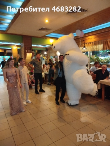 Голяма бяла мечка за Коледа, снимка 2 - Други - 52801716