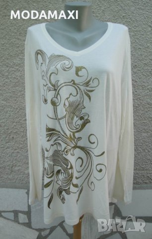 3XL/4XLНова блуза JMS слонова кост, снимка 1