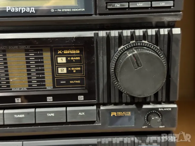 Аудиосистема  SHARP   CD-302, снимка 5 - Аудиосистеми - 48011277