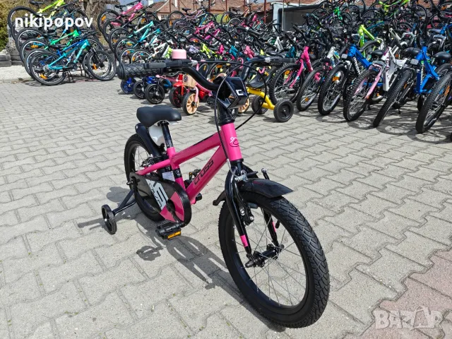 CROSS Детски велосипед 16" DIVA розов, снимка 5 - Велосипеди - 56528720