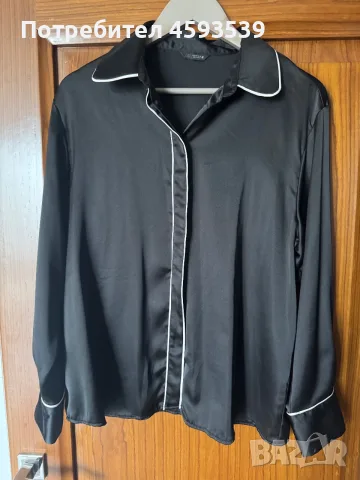 Дамска черна риза от Zara