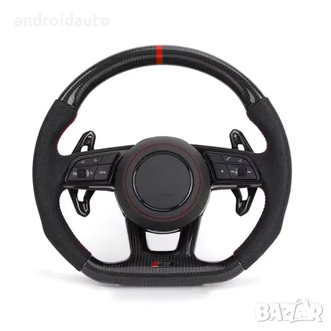 Audi Custom Спортен Волан – Персонализиран Дизайн!, снимка 11 - Аксесоари и консумативи - 49010733