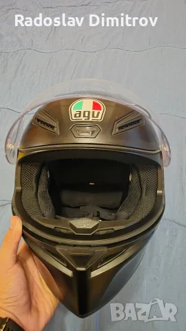 Мото каска AGV K1 S black matt, снимка 11 - Спортна екипировка - 56183758