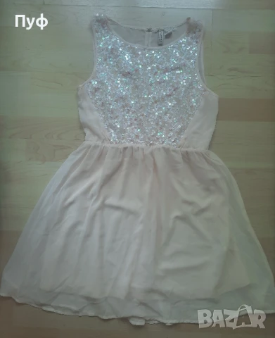 дамска рокля с паети , снимка 1