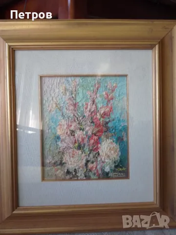 картина италиански художник 60/55 см