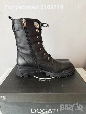 Ботуши от естествена кожа, снимка 3 - Дамски ботуши - 53216042