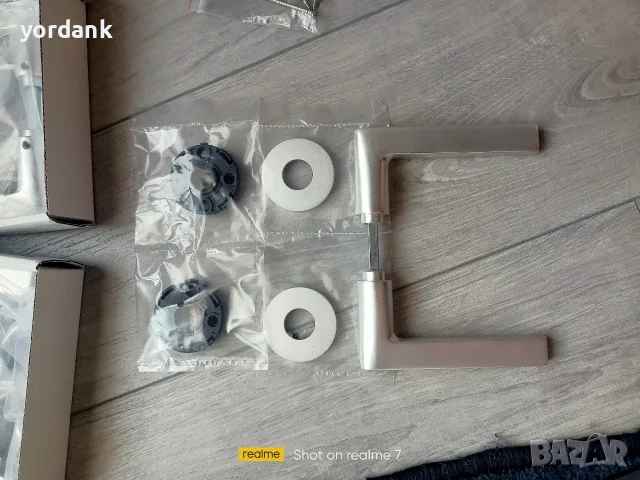Алуминиеви дръжки за врати 4 чифта, снимка 2 - Интериорни врати - 55893066